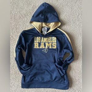 Los Angeles Rams youth hoodie. Size Small 6/7